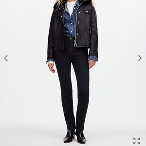 Madewell Black The Perfect Vintage Mid Rise Straight leg Jeans 25